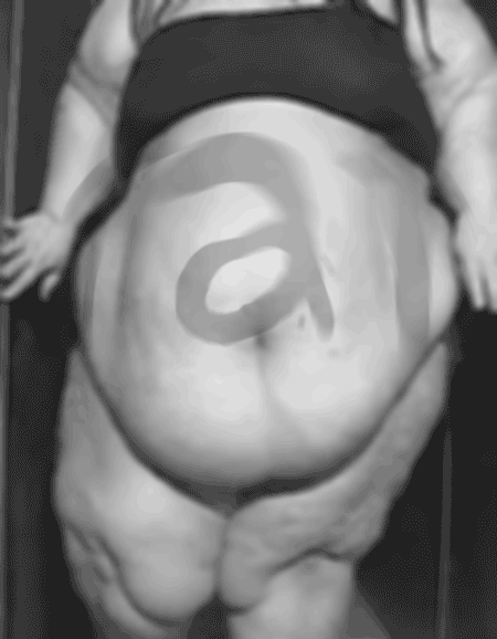 Porn Pics astrangefatlady:  FAT Belly SSBBW Candy Godiva