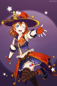 kuroona:    μ’s Halloween cards 