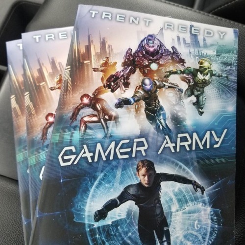 GAMER ARMY continues to make its way out into the world via Scholastic Book Fairs and Book Clubs, ah