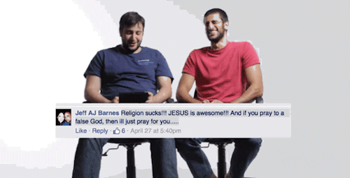 micdotcom:  Watch: The hatred and ignorance runs so deep — sometimes one has to laugh to keep from crying