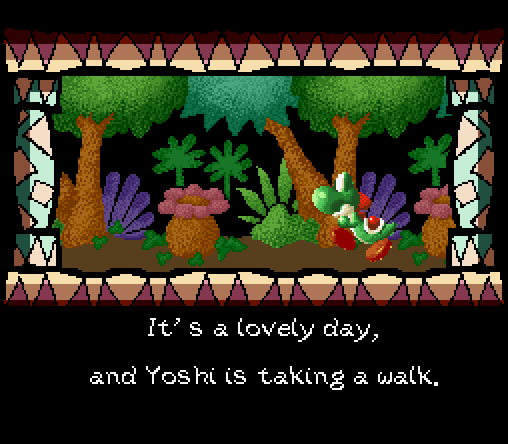 Super Mario World 2: Yoshis Island (1995) 