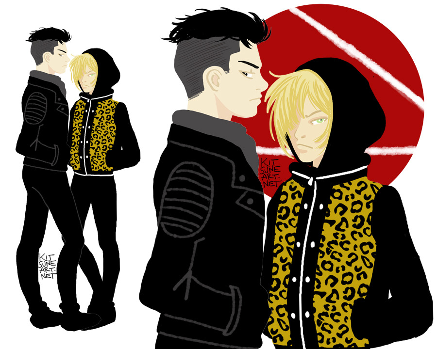 ainitsuite-agape:kitsunehondo:Playing around with this style a little more! Reblogged
