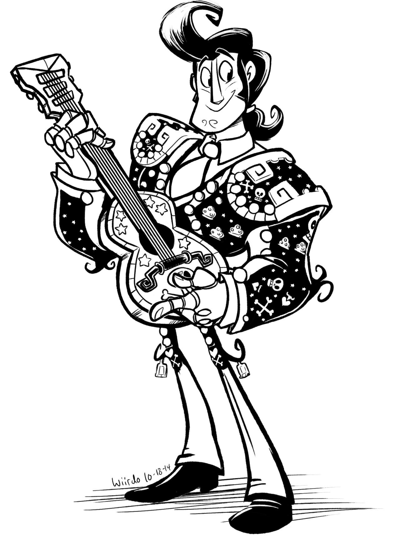 wiirdo:  Drew Manolo because he’s so cute uvu not sure if I like the lineart alone