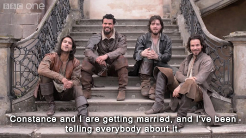 Incorrect Musketeers Quotes (9/?)