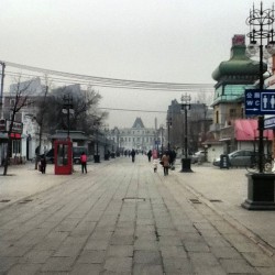 Russian street, Dalian, People&rsquo;s Republic of China #china #dalian #nihao #russianstreet