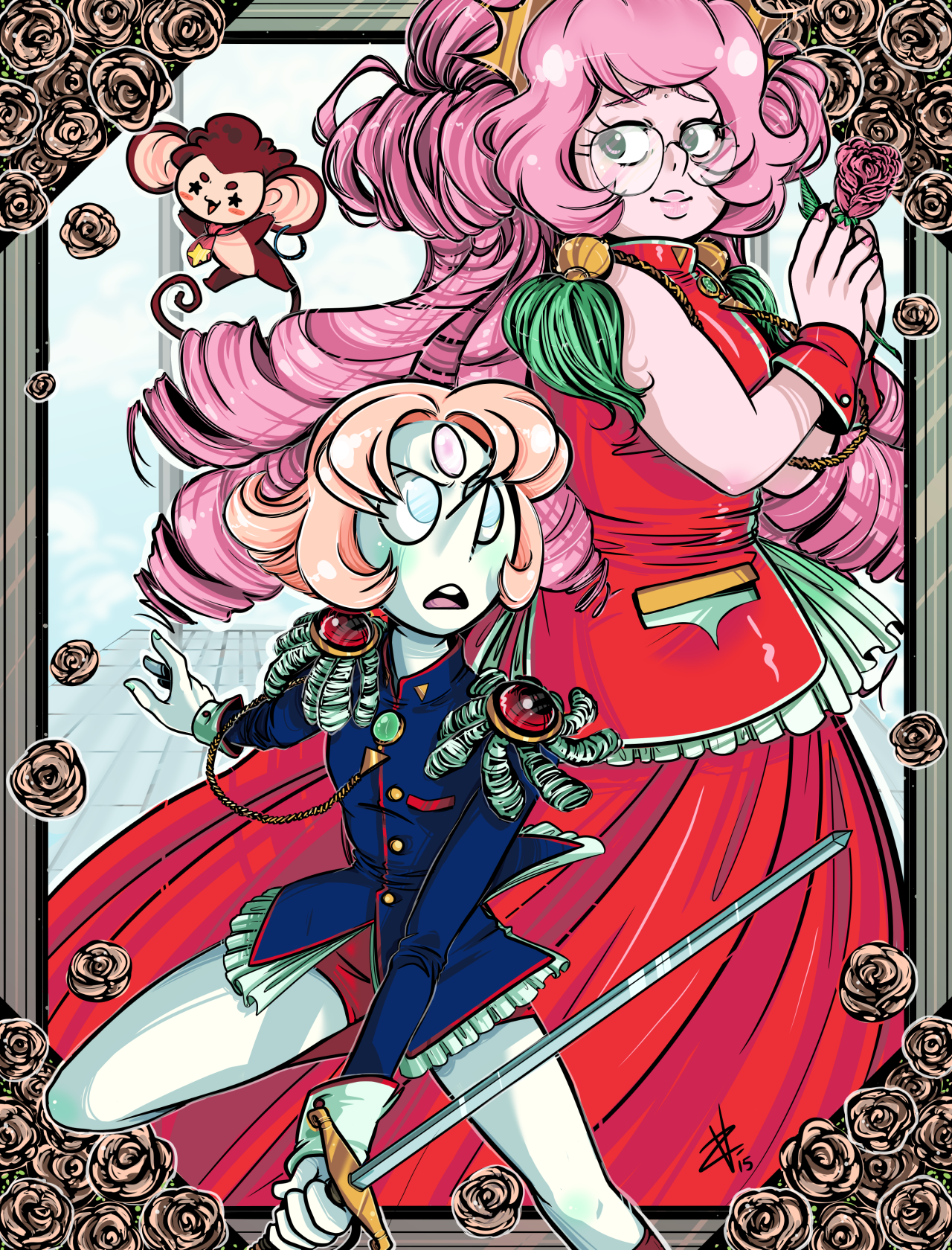 1funn:  i was really excited to learn Rebecca Sugar was a fan of Utena, tbh buy