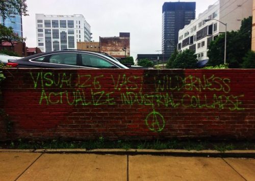 “Visualize vast wilderness, actualize industrial collapse”In Philadelphia