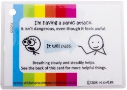 tinfoil-on-the-windows:  flowland-180:  createanewworld:  chronicallyillfangirl:  I don’t know how many people have heard of www.stickmancommunications.com but they make great key ring cards that explain various medical conditions, mental illnesses