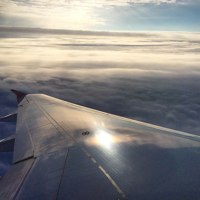 Beautiful morning impression from the sky #flight #instaflight #flug #himmel #airberlin #berlin #stuttgart