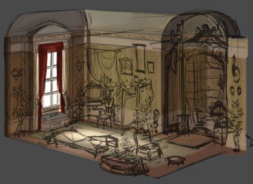 Celine! Your Work Is Beautiful! I Really Love That Interior For Phantom Of The Opera. What Was Your Process
