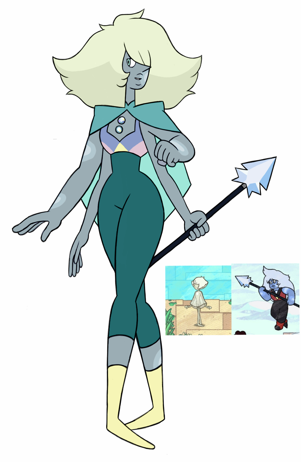 artifiziell: bismuth:    these two probably aren’t canon in any capacity since