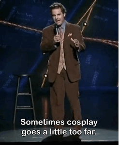 Stand-Up-Comic-Gifs:  Are Those Knives On Your Hand Real? Oh, They Are. Well That’s