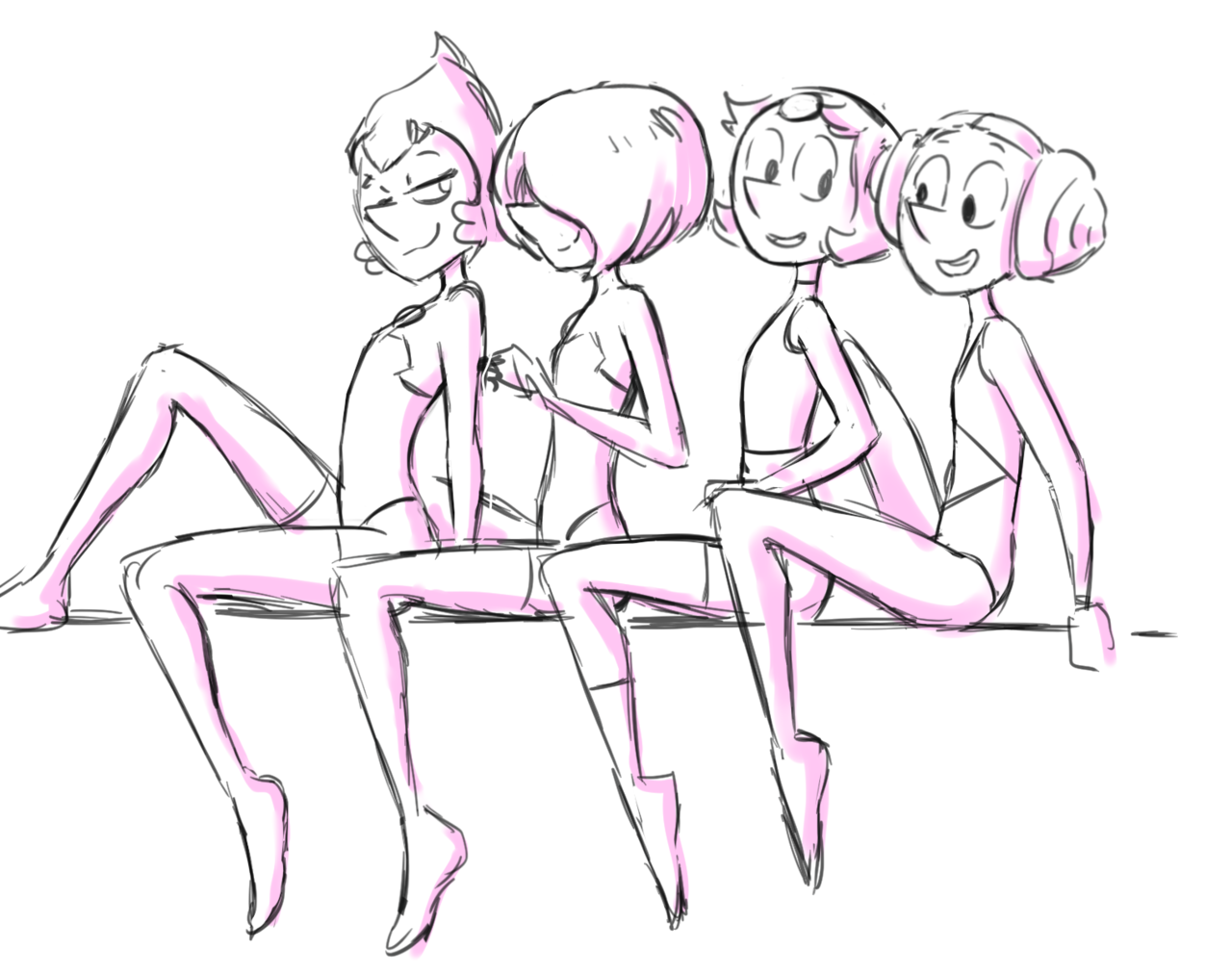 A couple sketches from patreon I wanna finish up soon!