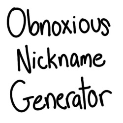 Name Generator Tumblr