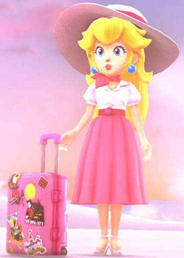 mikuharvest: Princess Peach in the Cloud Kingdom 