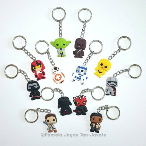 Star Wars Keychains (Limited Stock) available at: www.charmed.etsy.com MAY THE FORCE BE WITH YOU. #Y