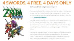 Nintendroid:  The Legend Of Zelda: Four Swords Free Download From Nintendo. Source: