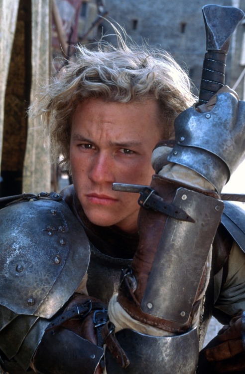 heathultimate: Heath Ledger photographed by Bruce Weber on the set of “A Knight’s Tale&r