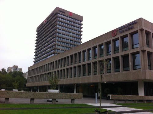 Former bank, now a hotel/school, Amsterdam, Piet Zanstra, 1970-73