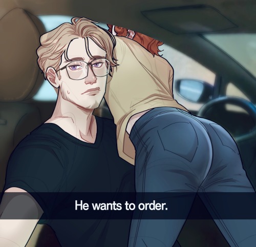 Armand Dragged Daniel For A Ride But He Obviously Wanted To Order.