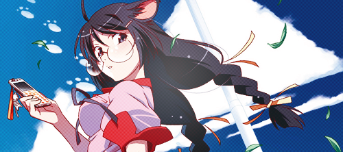 sa-tii:  Monogatari characters. 