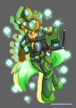 heinesnow:  Dragonfly pony for Firefall Fanart,