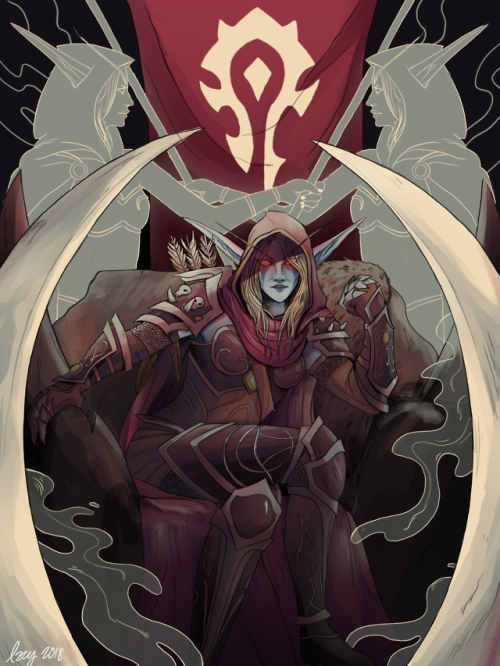 isarakku:For the Dark Lady. (twitter)