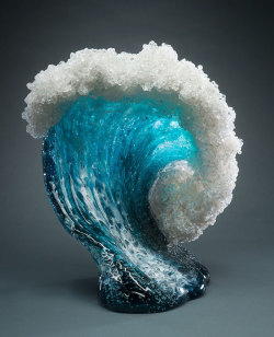 thedesigndome:   Sculpting The Sea with Glass