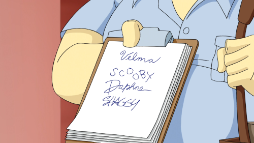 signatures from What’s New, Scooby-Doo? “A Scooby-Doo Valentine” & Be Cool, Scooby-Doo “I Scooby