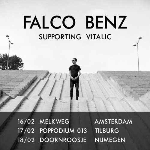 Besides playing my new live show at one of my fav fest’s Grasnapolsky again on February 11th, I’ll also be supporting Vitalic on his Dutch shows right after that. Would be great to see you at one of these shows!