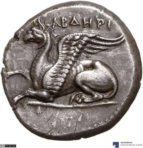 theparlor: Silver Coin Hellenic Republic (Greece) Date ca. 360-350          