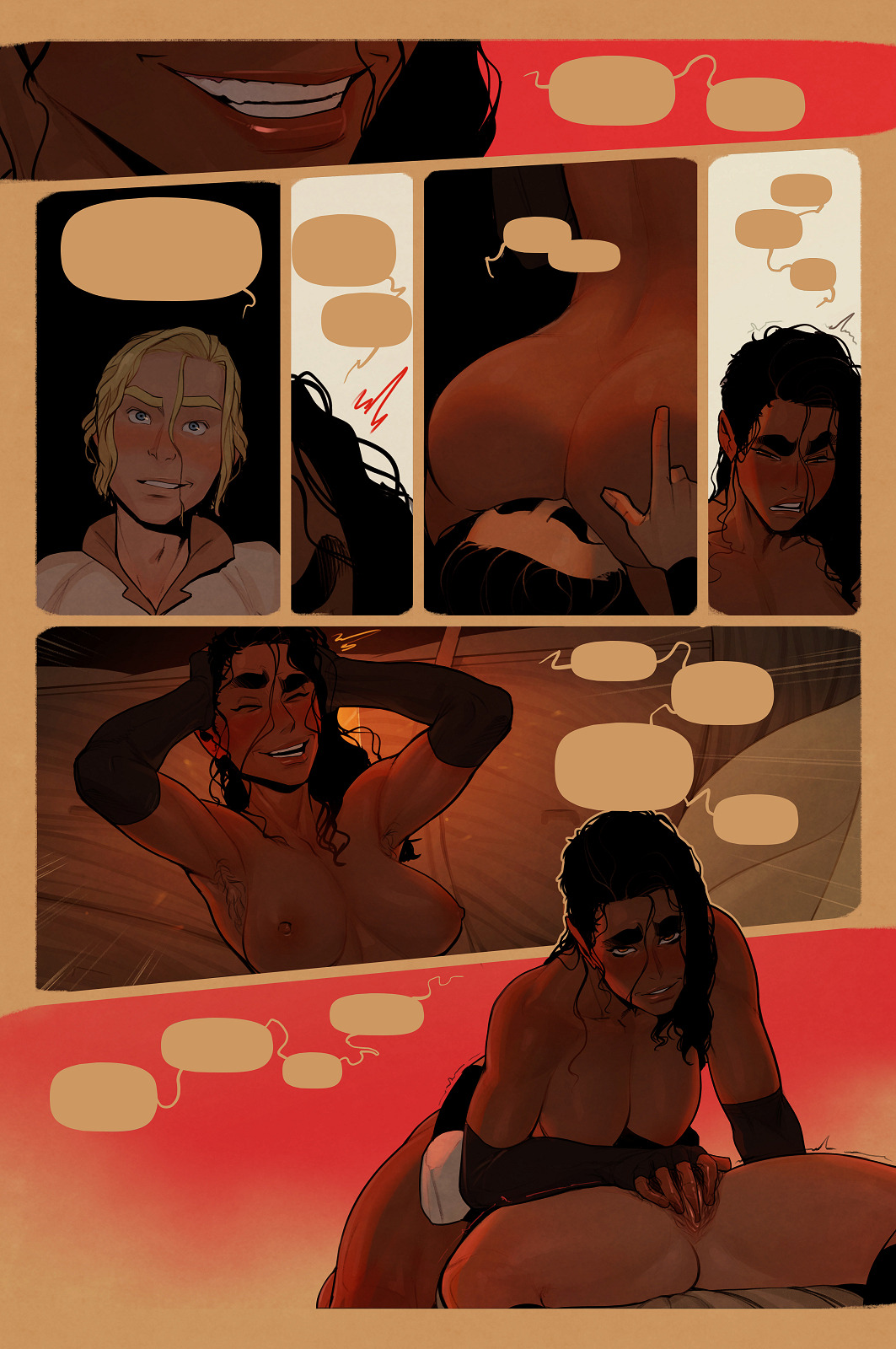 buttsmithy: Pages 25-28 Lesbians doing lesbian things! patreon.com/InCaseArt buttsmithy.com