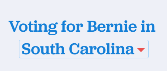 TODAY IS THE DAY SOUTH CAROLINA