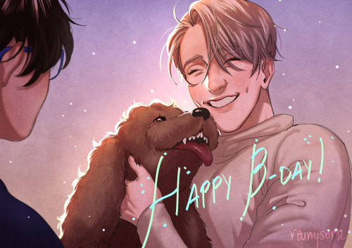 Almost Too Late, But I Wanted To Draw Something Quick For Vicmas! My Boy...