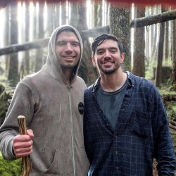 therealstevegrand:  Hiking with brother Bill