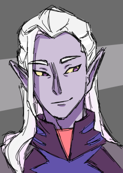 ashreedraws:super quick lotor sketch bc he’s a beautiful beautiful man