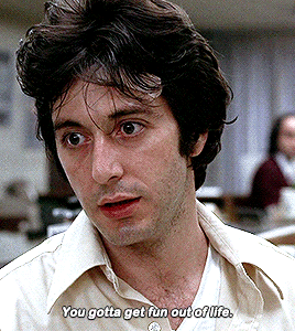 saoirseronan:Al Pacino as Sonny Wortzik in Dog Day Afternoon (1975)