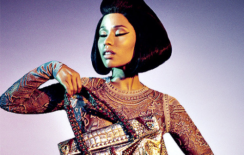 highwayunicornn:Nicki Minaj photographed by Francesco Carrozzini for Roberto Cavalli Spring/Summer 2