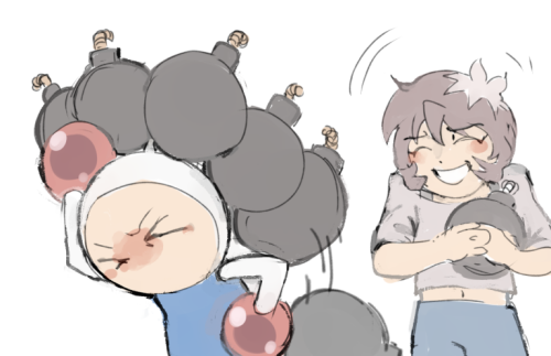Mind If You Draw Shirobon With His Leaning Tower Of Bombs?