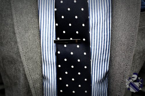 menstyle1:  Men’s Tie Bar/Clip Inspiration :The tie bar is a classic accessory