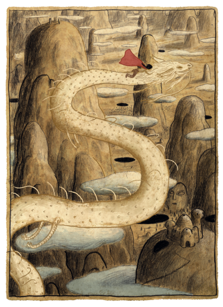 artsyrup:  The Neverending Story by Michael Ende | Illustrations by Chuck Groenink