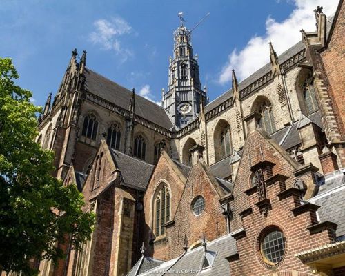 The Grote Kerk or St. Bavokerk is Haarlem&rsquo;s most distinctive church. #grotekerk #stbavoker