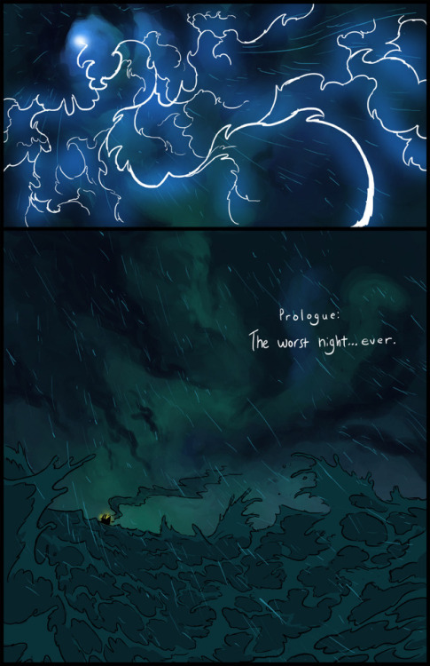 Finally starting my side project. pages 1-4