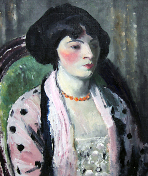 the-paintrist: lilithsplace: Portrait of a Lady - Eugene Speicher (1883–1962) Eugene (Edw