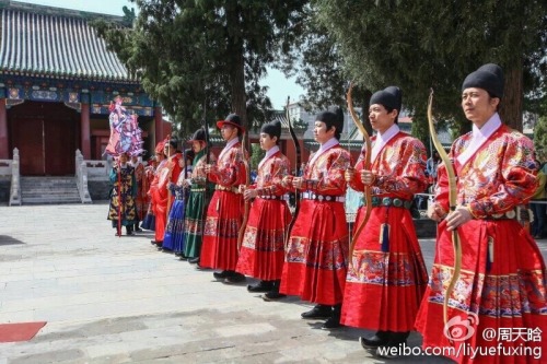 chinesehanethnic: 2015春季大射礼