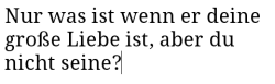 In Der Nacht Warn Wir Blauer Als Die Farbe Selbst.