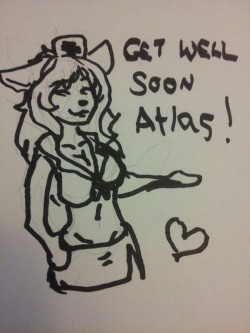 I hope your recovery is quick :3 (Yeah, weird,