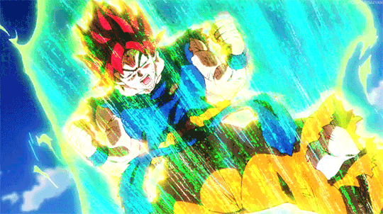 Goku Super Saiyan God Gif Explore Tumblr Posts And Blogs Tumgir