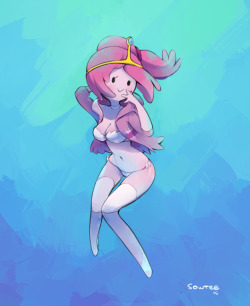 grimphantom2:  sowtee:  Princess Bubblegum