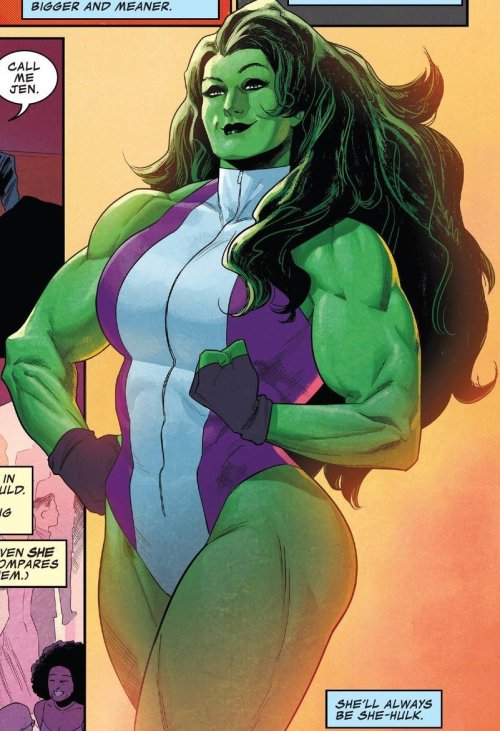 vampnightwing: Okay but seriously you can’t even argue she-hulk has ‘comic accurate&rsqu